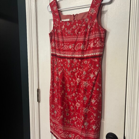 Women's Bandana Dress - Vintage - Donna Ricco - Size 4 - Picture 1 of 4